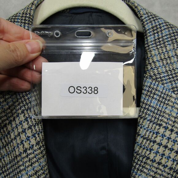 Men's Classic Checkered Blazer - Picture 11 of 11